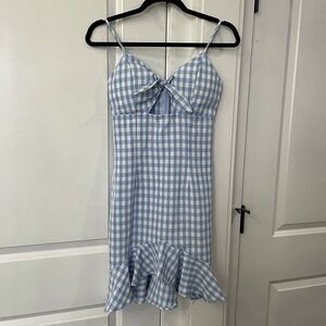 Forever 21 dress blue and white brand new with tags size small F172